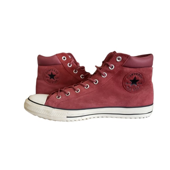Converse Chuck Taylor All Star PC BOOT HI Red Suede Sneaker 1536773Men\'s Sz 11.5 main image 5
